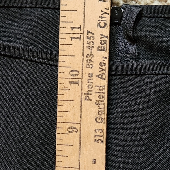 B.Smart Bootcut Dress Pants Size 9/10 Color Black. - Picture 7 of 11